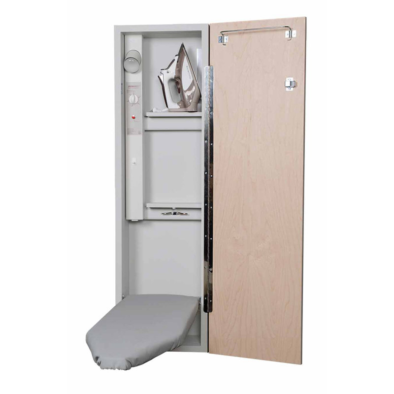 Deluxe Built-In Ironing Center Board MADE IN THE USA, No Door, Right
