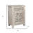 Normant 30" White Solid Wood Distressed One Drawer Nightstand