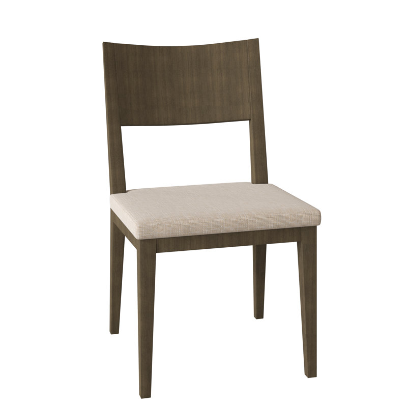 Beene 19'' H Upholstered Maple Side Chair, Nantucket, Impression