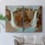 Toile tendue I-Premium Gallery Turquoise Falls - prête à être accrochée-463475200