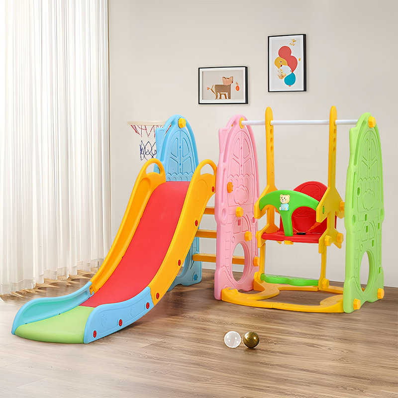 Toddler Swing & Slide Playset