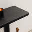 Console noire en bois massif-1300522073