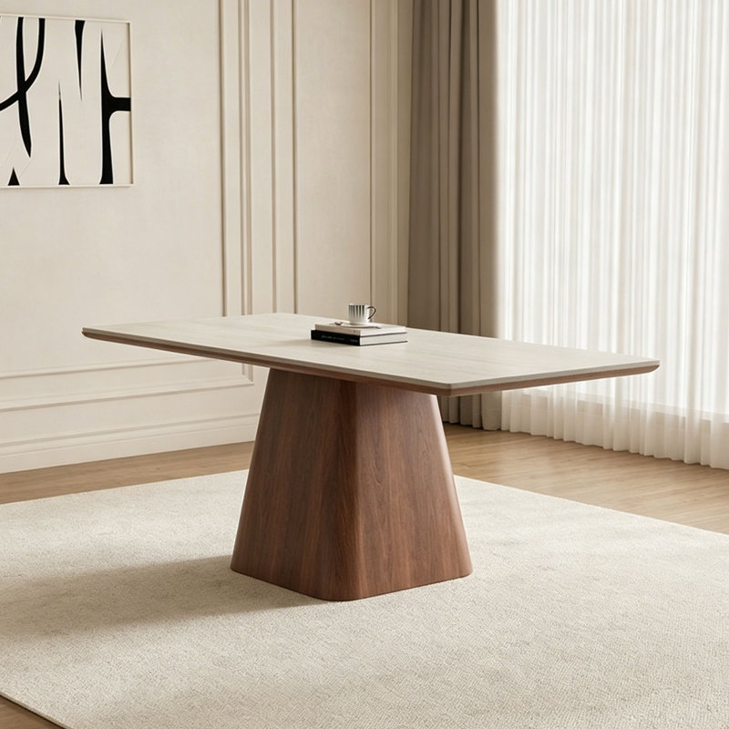 Table French Stone, H 29,5 po x l 63 po x P 31,5 po