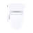 TOTO Aurora 1G WASHLET+ S2 One-Piece Elongated 1.0 GPF Universal Height Toilet with CEFIONTECT, Cotton White - MW6863346CUFG#01