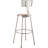 Heavy Duty Steel Stool With Backrest-7207900