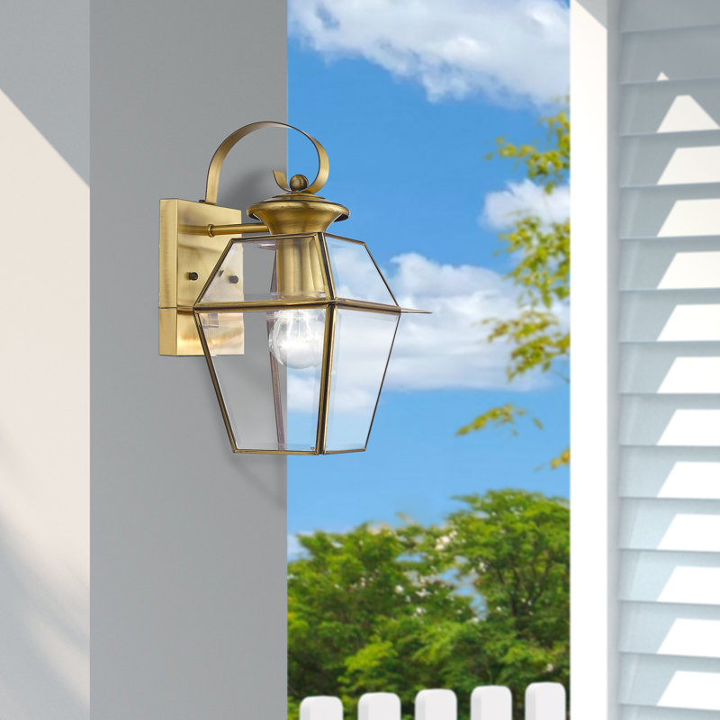 Boto Wall Light, Antique Brass