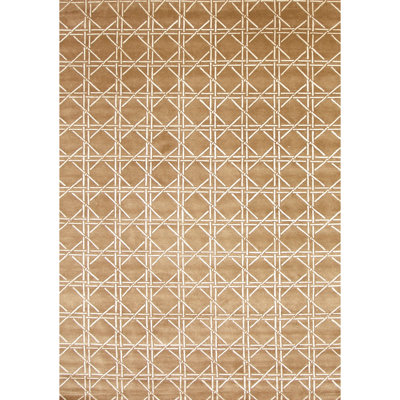 Himalayan Geometric Area Rug in Gray