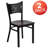 Penaloza Coffee Back Metal Restaurant Chair-139861520