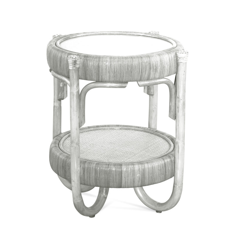 Willow Creek End Table, Frost White