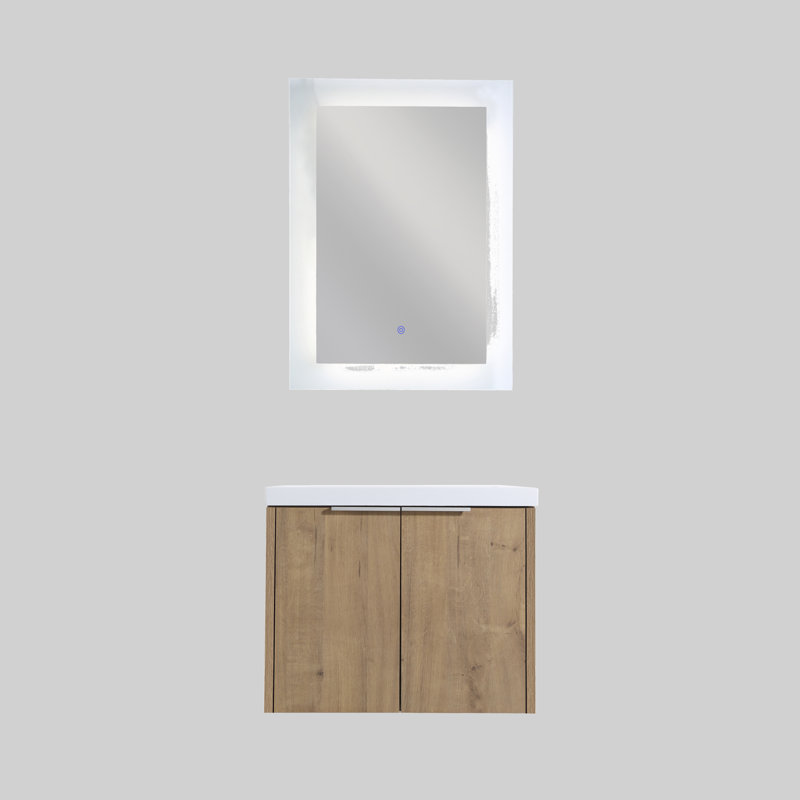 Ensemble de meuble-lavabo mural 30 po
