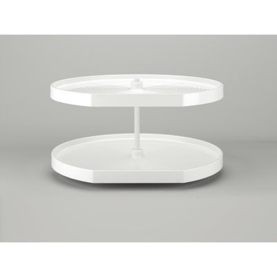 Plateau tournant à 2 tablettes en polymère Rev-A-Shelf