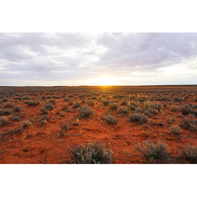 Arid Lands, Roxby Downs, South Australia by Julianne Caust - Wrapped Canvas Print
