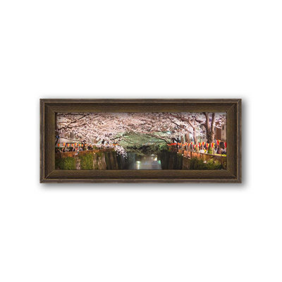 Cherry Blossom Festival 2 by Scott Barlow. Paper Print - Mounted & Framed