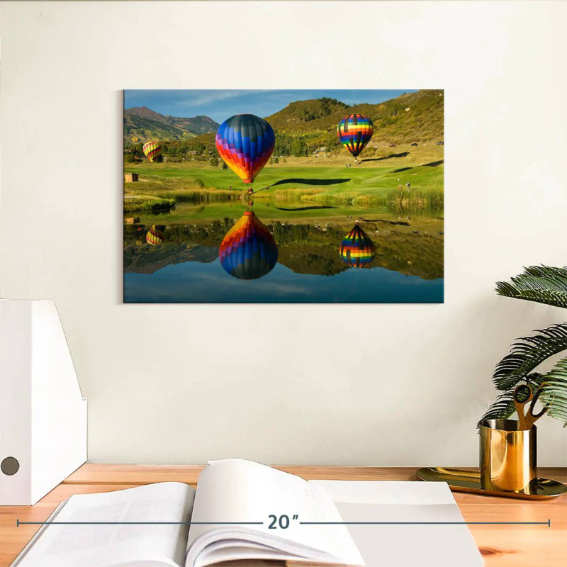 Snowmass Balloon Festival, H 8 po x l 12 po