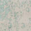 Tapis turquoise / beige / turquoise en coton Lyniya-36600259