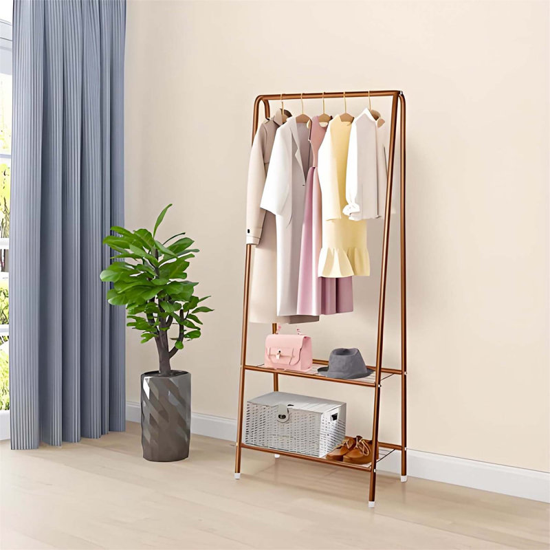 Bonville 60cm Clothing Rack, Brown