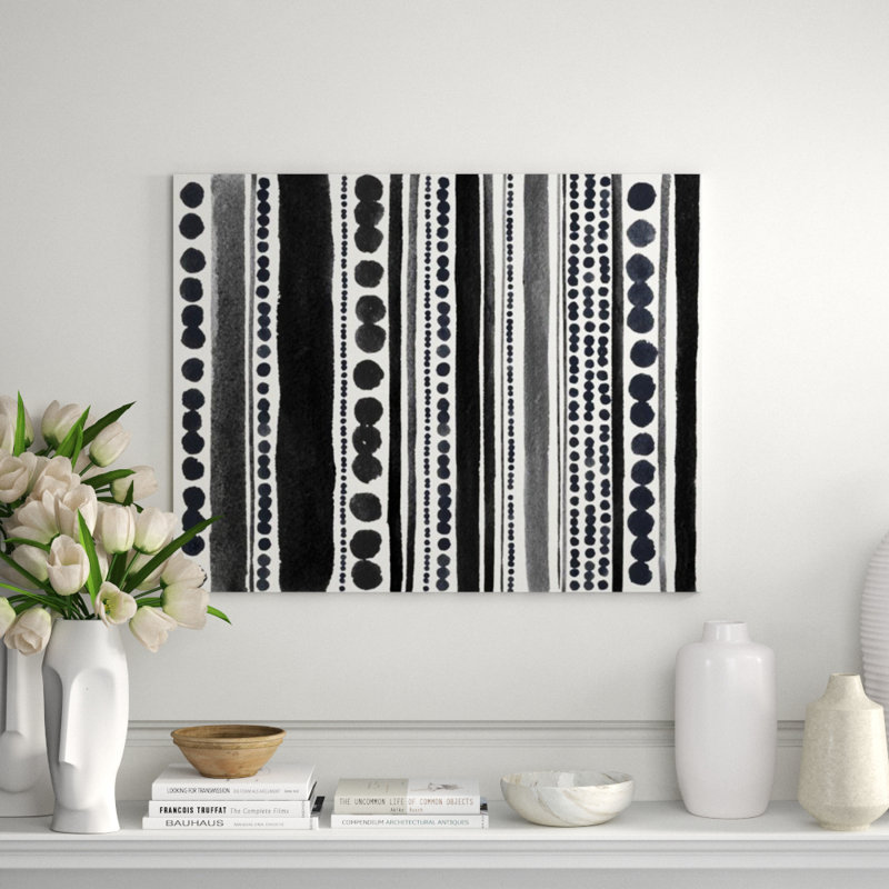 «Gridlock» par Michelle Bennett, reproduction d'art sur toile tendue, Couche de verre, H 24 po x l 31 po x P 1,5 po