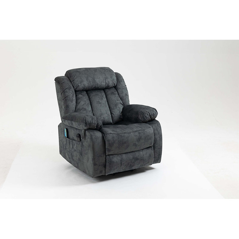 Fauteuil inclinable rembourré relevable, Gris