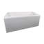 Rhine 60'' L Alcove Soaking Bathtub-57475304-88772724-88772729