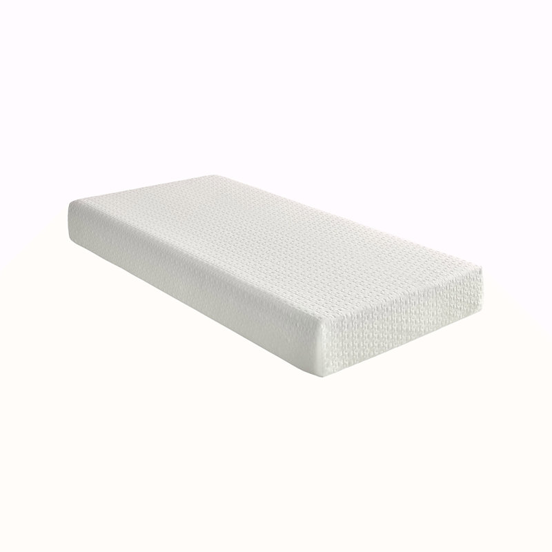 Matelas de lit en mousse à mémoire de forme infusée de gel, ferme, matelas dans une boîte, 12.1", Lit simple