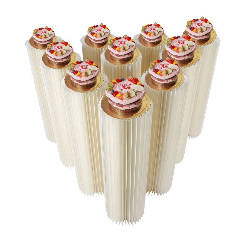 Vases en carton, H 31,5 po x l 11,8 po x P 11,8 po