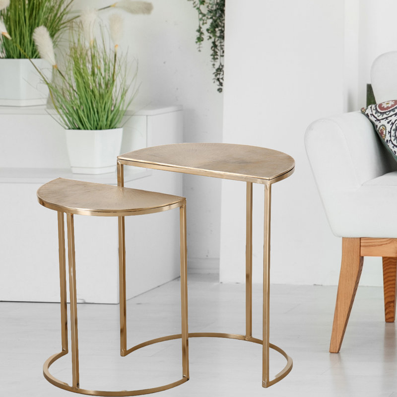 Arian Golden Nesting Tables