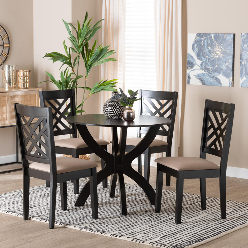 Javarrie 4 - Person Four Leg Dining Set