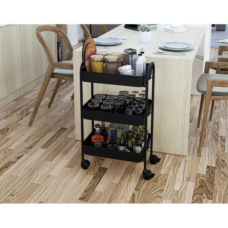 Lacie-Jayne Metal Bar Cart