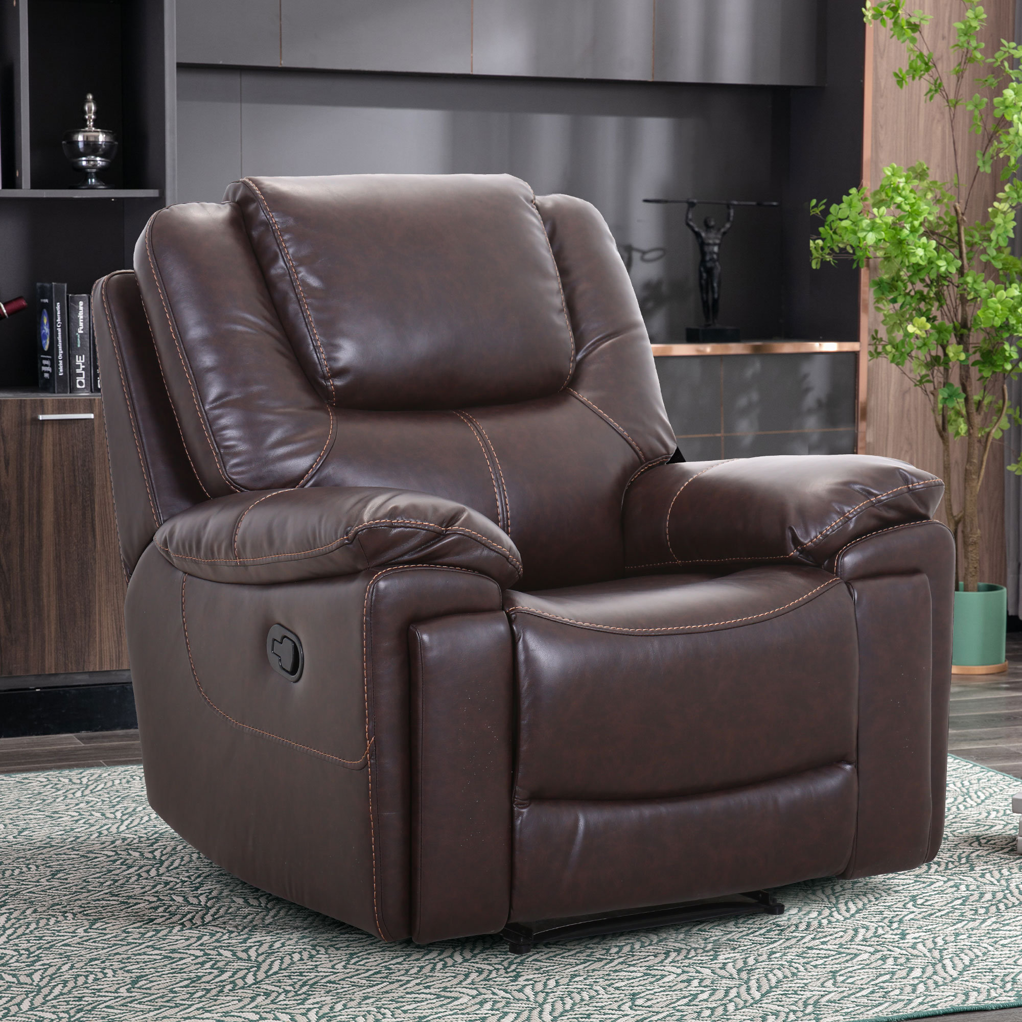 Latitude Run Fauteuil Inclinable Manuel De Cin Ma Individuel En Cuir