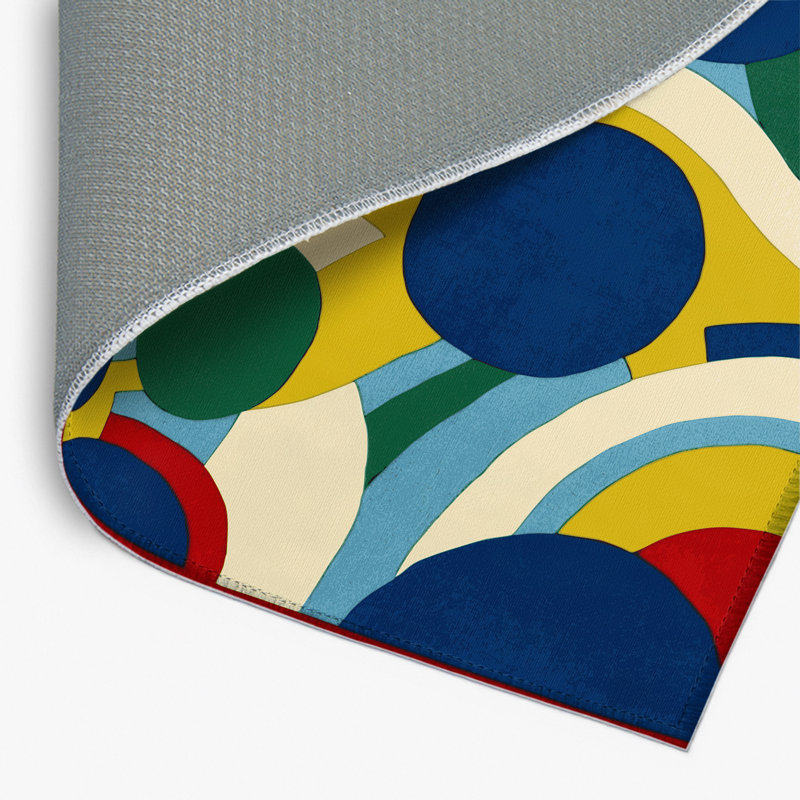 Tapis intérieur et extérieur Energetic Jig, Rectangle 1 pi 6 po x 2 pi 6 po