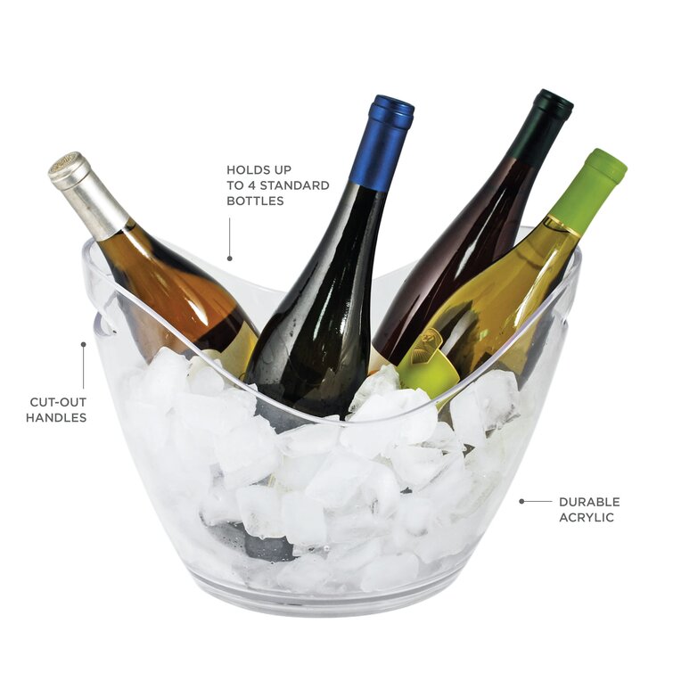 Large Ice Bucket For Cocktail Bar Mimosa Bar Supplies Ice Tub