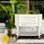 Lit de jardin surélevé avec pattes Permasteel-98447963
