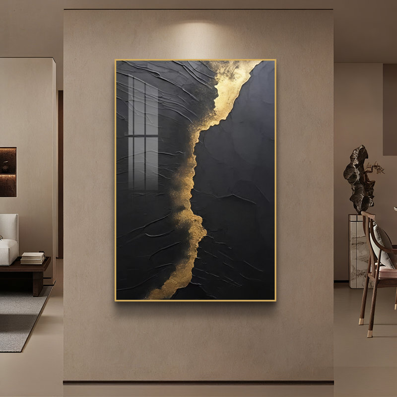 1 Piece Single Picture Frame Wall Art on MDF and on Aluminium