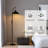 68.3'' Black Arched Floor Lamp 1-Light for Living Room
