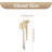 Wall Candle Holder Gold