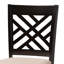 Upholstered Counter Stool with Metal Frame-788764427-788764426