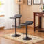 Ensemble de tabourets de bar réglables à la mode pour les espaces de vie modernes