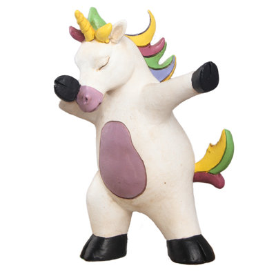 Statue de jardin gnome licorne