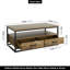 Frame Coffee Table with Storage-864049325