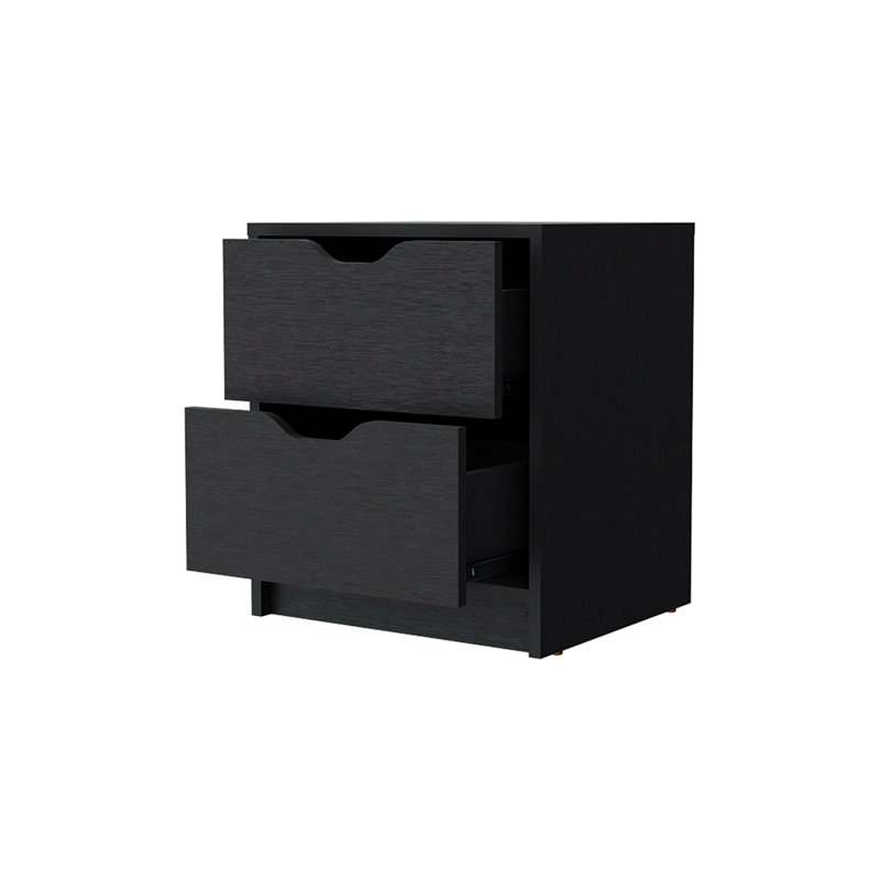 Table de chevet noire Kaylanna