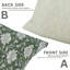 Coussin décoratif à imprimé à la main à motif de main Fab divine Artisan - Dhruv-101596032-101596024