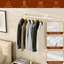 93.5cm Wall Mounted Clothes Rack-1037062999