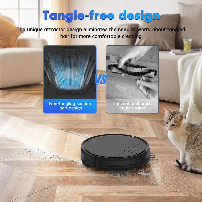 OMESER Robot Vacuum Cleaner 2 in 1 Vacuum & Mop Combo, Alexa/Google Assistant/Wifi