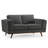 Lauro Positano Fabric Loveseat-1402276207