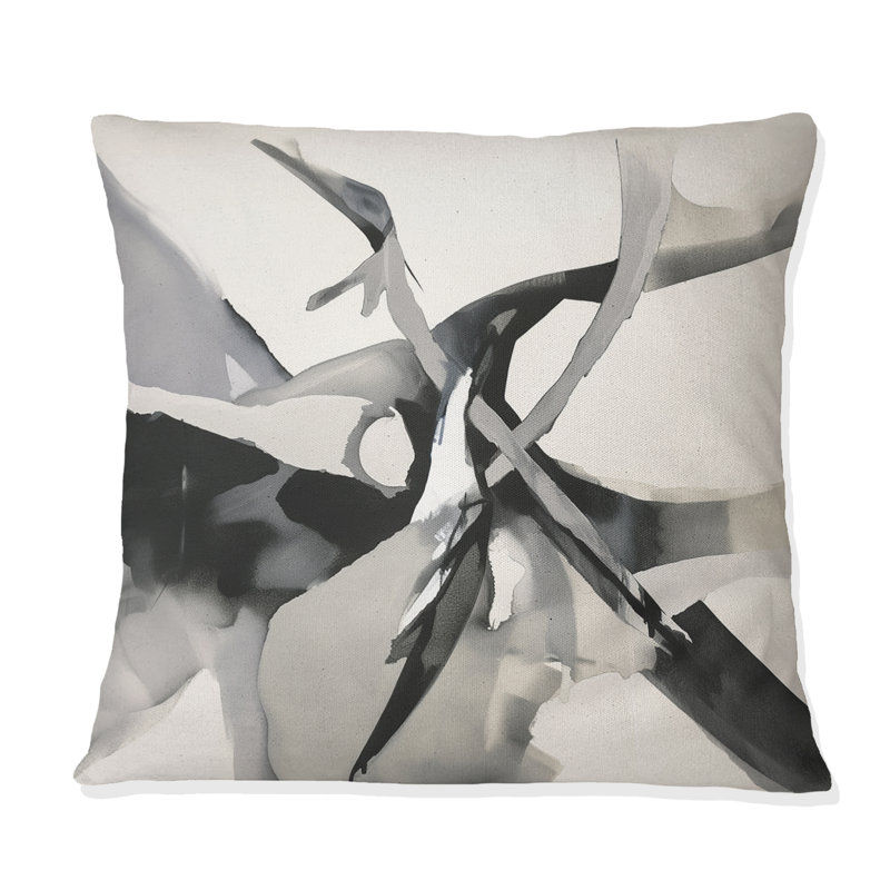 Coussin abstrait Abstract Neutral VII - Abstract Shapes
