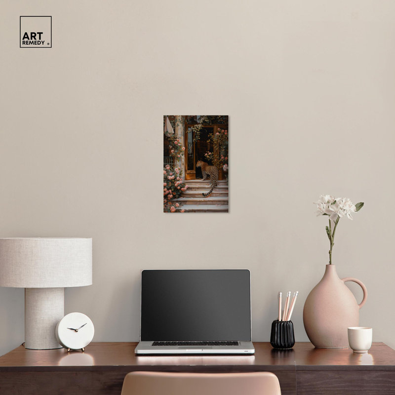 Art sur toile, art moderne, H 15 po x l 10 po, Toile tendue