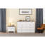 Lit convertible, fonctionnel, pleine grandeur, noyer blanc, espace de rangement Plenitude-1885671170