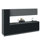 Cuisine complète moderne en panneau de fibres à densité moyenne l 135 po x P 24 po x H 83 po WALLKITCHENS 
