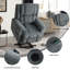 Fauteuil inclinable lève-personne électrique standard avec masseur 34,3 po Fairstead-578360786