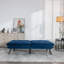 Canapé-lit pliant convertible bleu marine-1040811894
